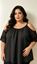 Picture of PLUS SIZE COLD SHOULDER TUNIC WITH LACE
